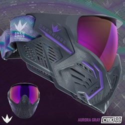 Bunkerkings CMD Goggle Aurora Gray