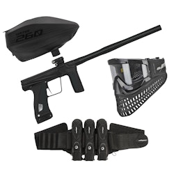 (Paket) Planet Eclipse GTEK 180R Midnight + Spire IR2 260 Black + Proflex X Black + Assault Pack 3+4