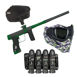 (Paket) Planet Eclipse GTEK 180R Vyper Storm + Empire Halo Too + Grill Spangled Villain + Eject Harness Tigerstripe