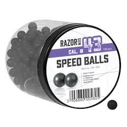 RazorGun Rubberball Speed Ball .43 Kaliber 190st (337-059)