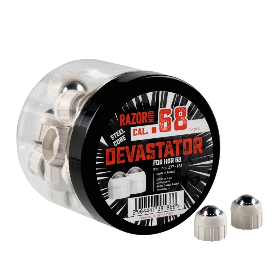 RazorGun Steel Core Devastator for HDR 68 .68 Kaliber 40st (337-134)