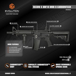 Evolution Recon Superlite MK18 Mod 0 Carbontech / EC03AR