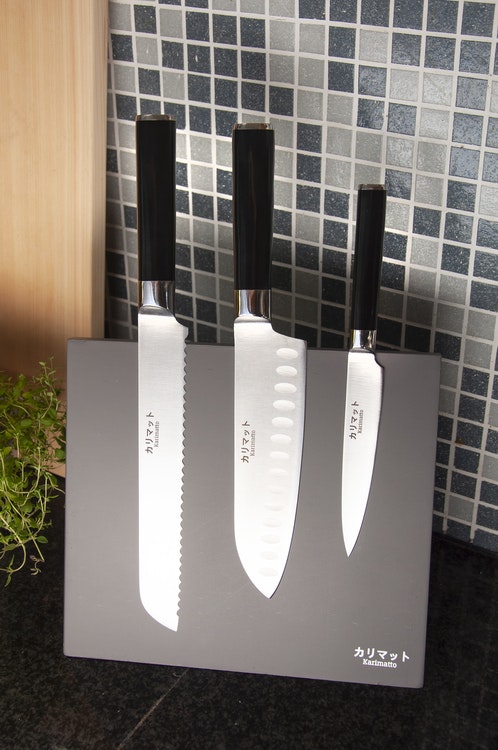 Karimatto Santoku 17,5 cm - Vassaknivar - Knivar från hela världen