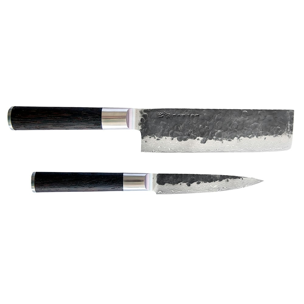 Satake Kuro Knivset 2 delar Nakiri och Petty