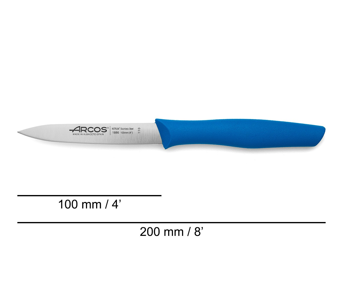 Arcos Nova Skalkniv 10 cm - Blå