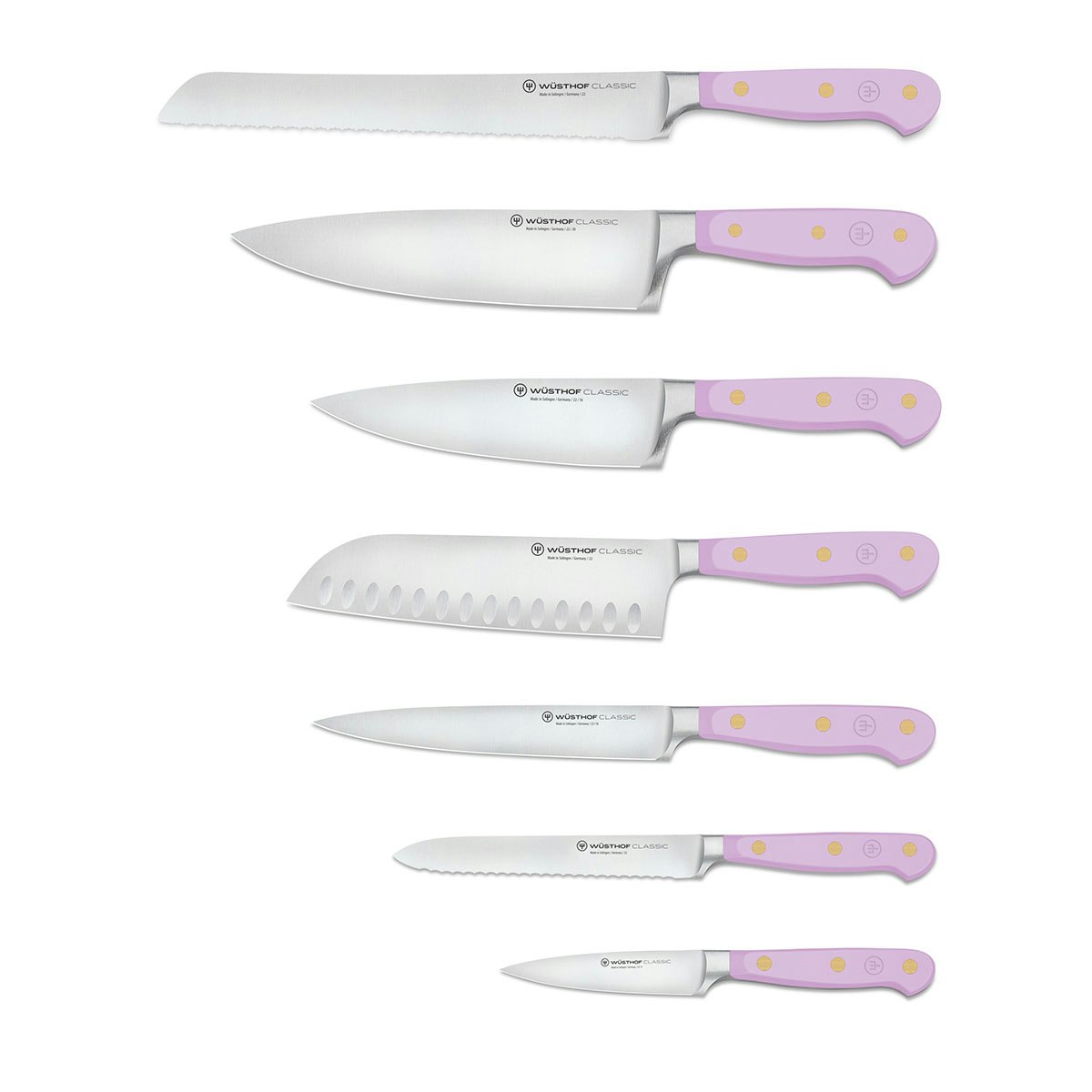 Wüsthof Classic Purple Yam Knivset 7 knivar + knivblock