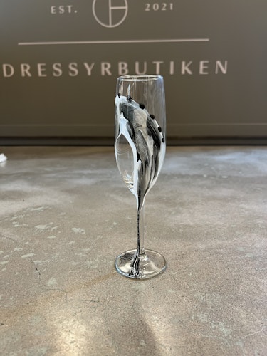 Champagneglas KladdbyM