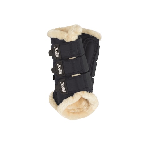 Eskadron Tendon boots FauxFur SVART