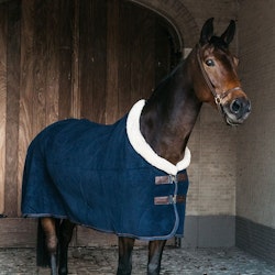 Kentucky fleece show rug "heavy" Navy