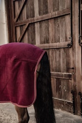 Kentucky fleece show rug "heavy" Bordeaux