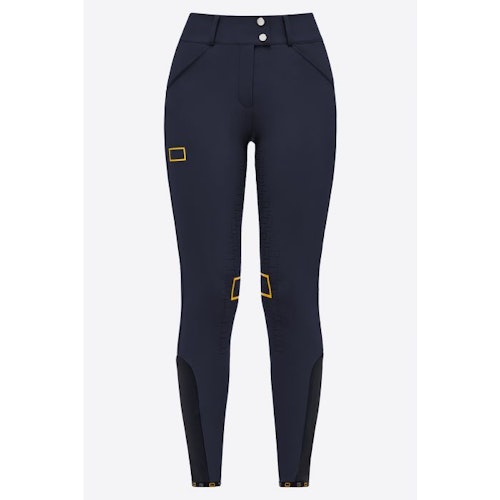 RG high waist full grip ridbyxor Navy