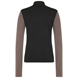 Trolle Fleece Half Zip Black Taupe