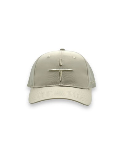 Trolle Star Logo Perforated Nylon Cap Sand
