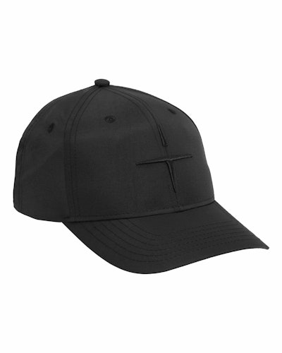 Trolle Star Logo Perforated Nylon Cap Black/Black