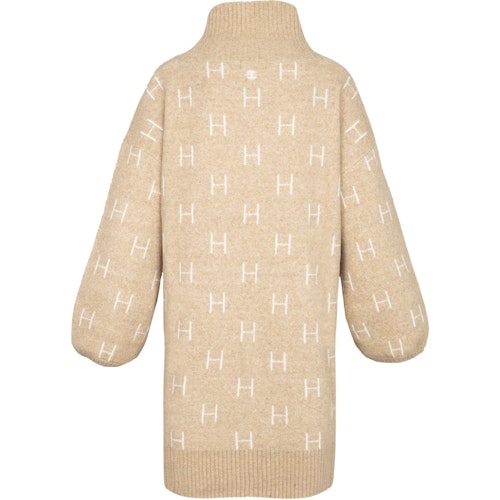 FAM Long Sweater Ljus Beige
