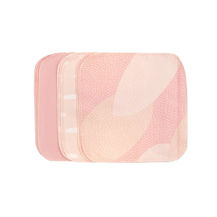 REA! Imse & Vimse Tvättlappar Eko 10-pack -  Pink Sprinkle