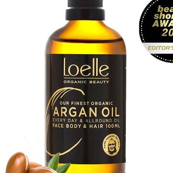 Loelle Arganoil Arganolja med pump Eko 100% naturlig - 100ml