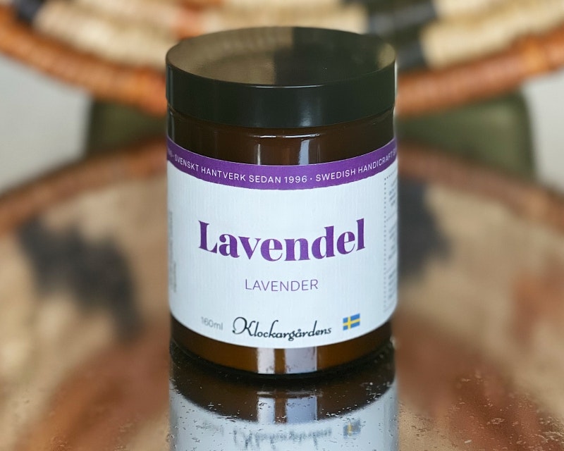 Klockargårdens Naturligt Doftljus - Lavendel