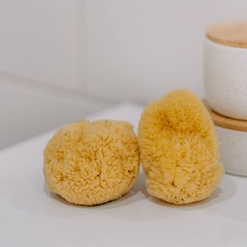Croll & Denecke Naturlig Badsvamp - Silk Sponge 7,5cm