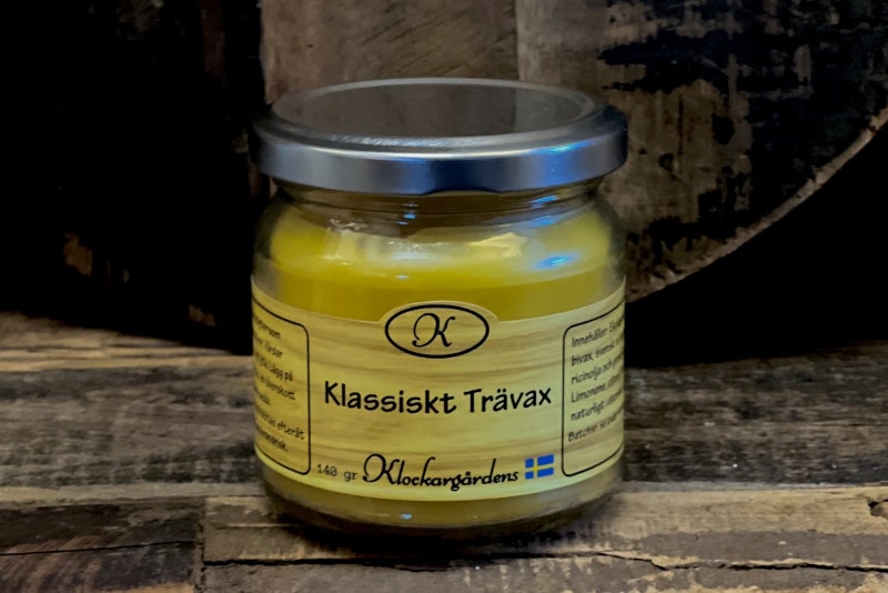 Klockargårdens Naturligt Trävax - Klassisk (bivax & linolja)