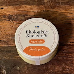 Klockargårdens Eko Sheasmör 100% Naturlig - Apelsin