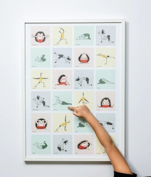 Yogadjuren Poster - Yoga