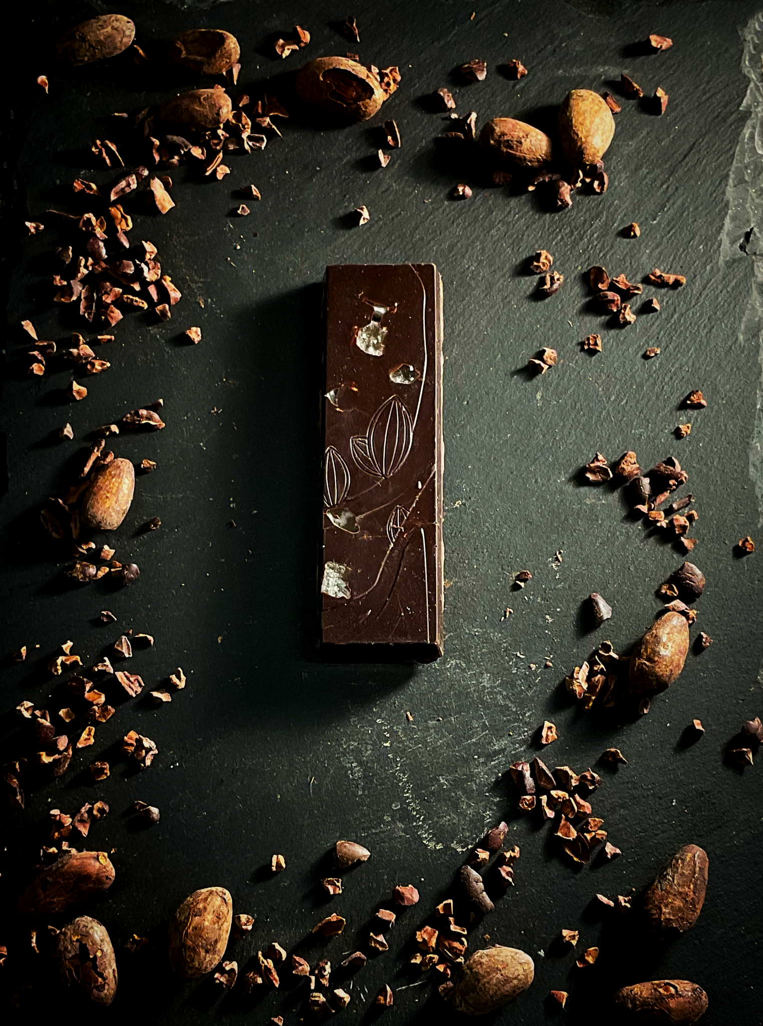 Bauge - Mørk Sjokolade med Kandisert ingefær