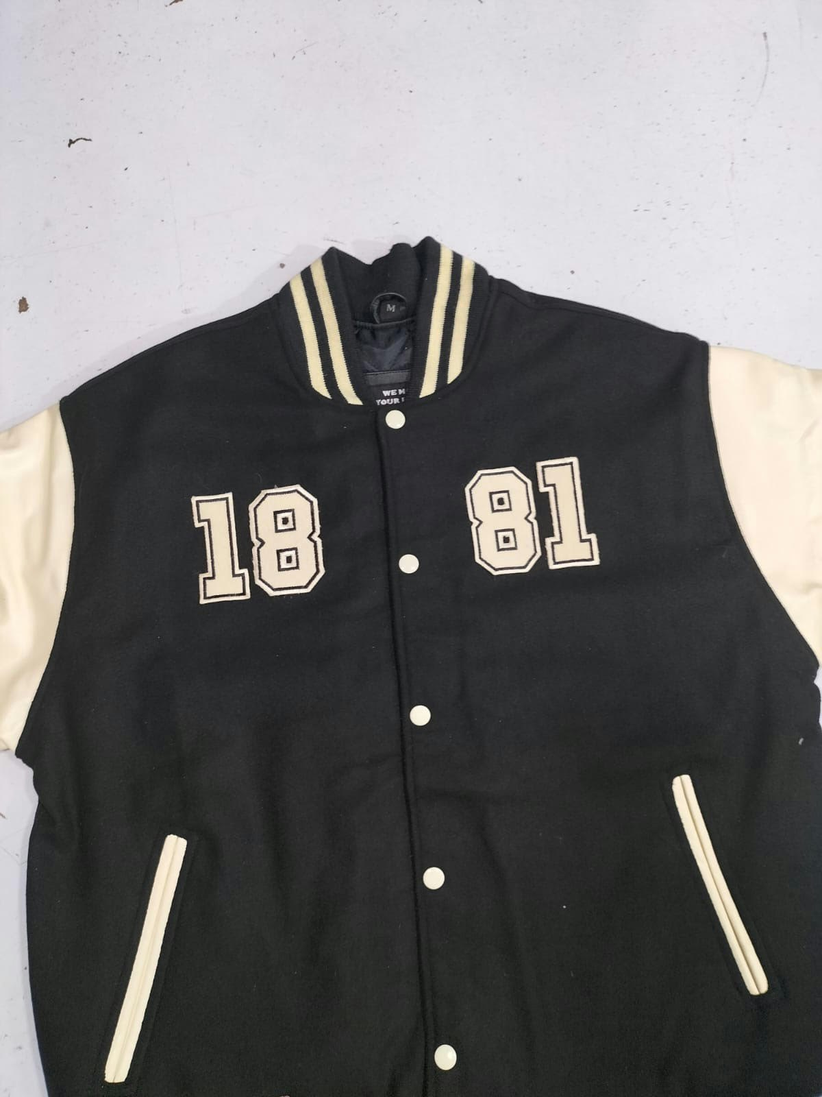 One Design, One Jacket! Black/Cream, Large,
