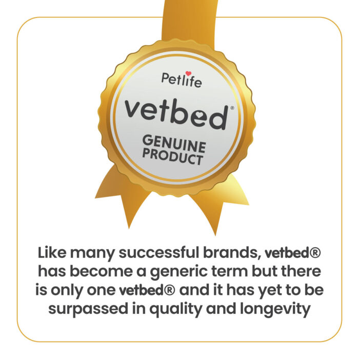 VetBed 100x150cm Nonslip Select Charcoal, Petlife Original