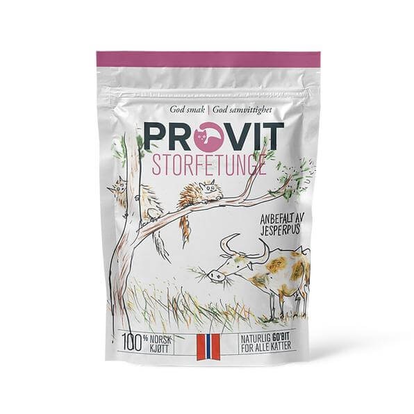 PROVIT Frysetørket Kyllinghjerter 40g Katt