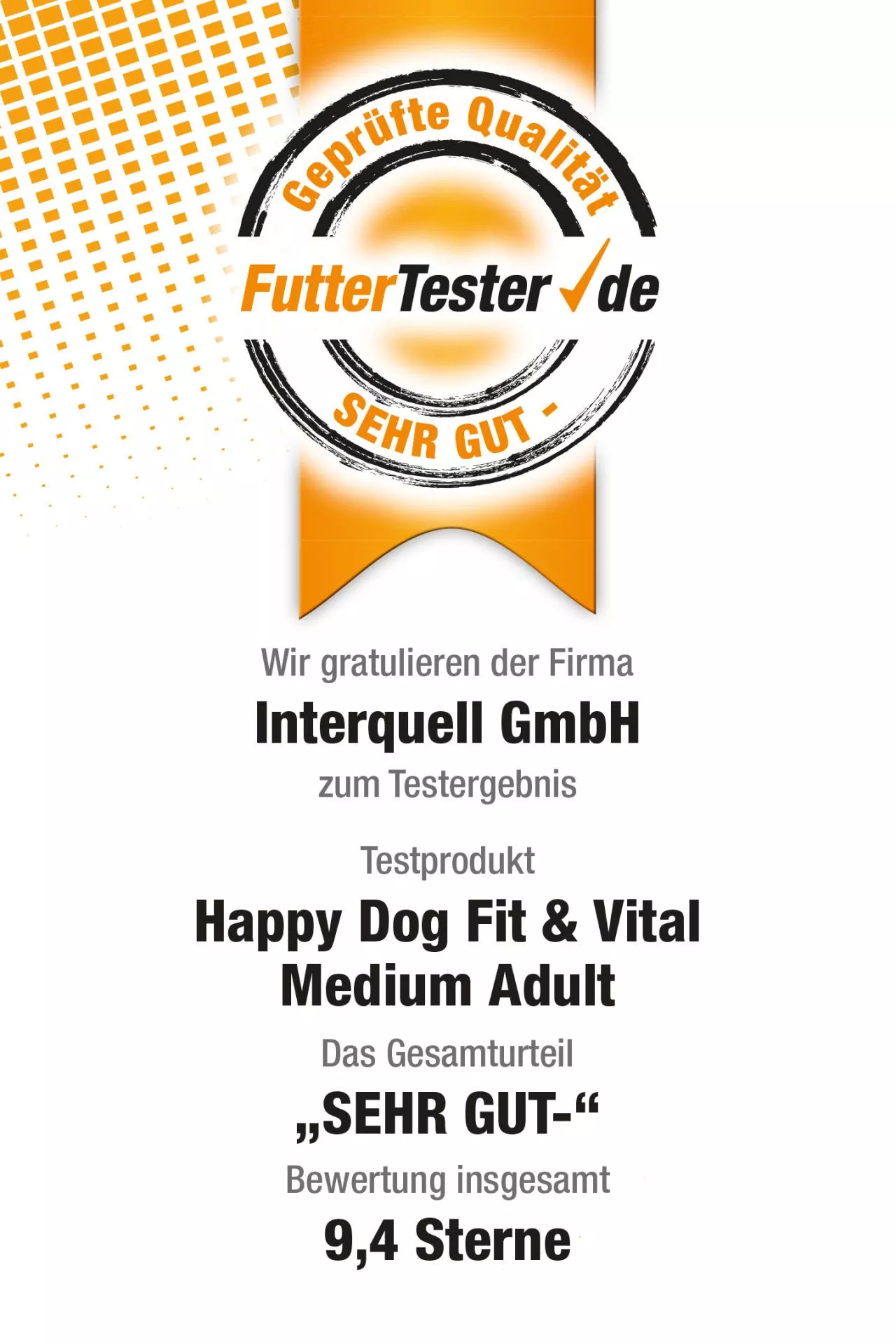 Happy Dog Fit & Vital Maxi Adult 14Kg