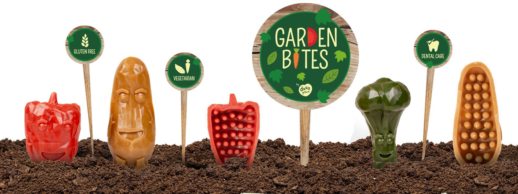 Garden Bites Dental Twisters Small 13cm 420g