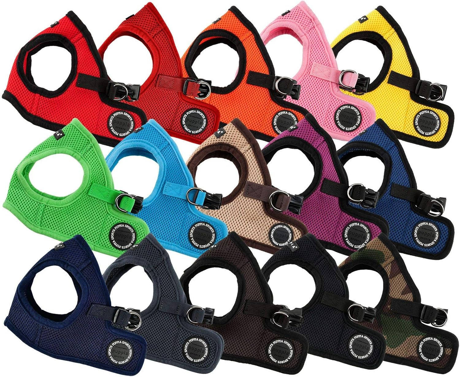 Puppia Soft Sport Harness B Blå / Navy