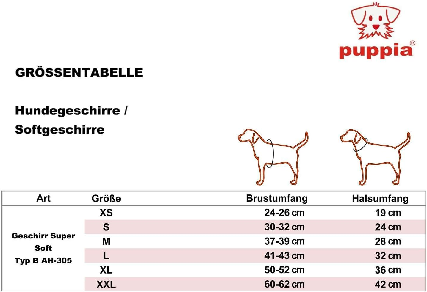 Puppia Soft Sport Harness B Grå / Grey