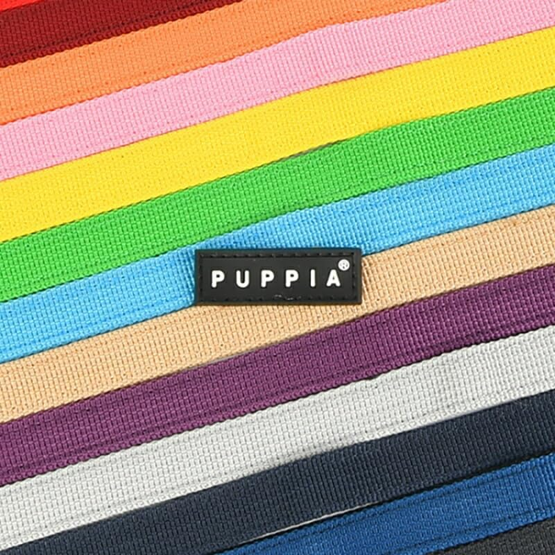Puppia Two Tone Lead Vinrød / Wine Kobbel