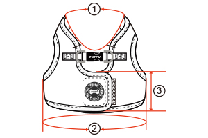 Puppia Jace Harness B Black