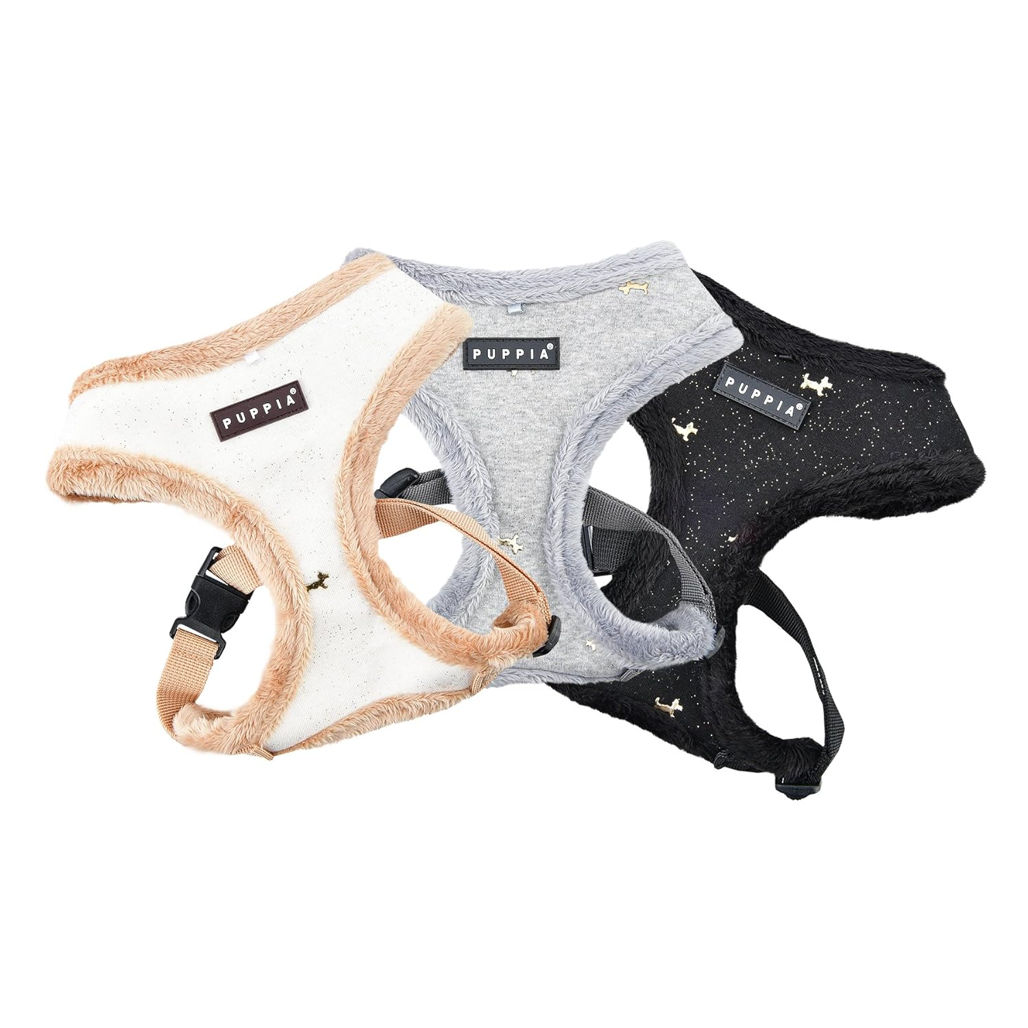 Puppia Gia Harness A Grå / Grey