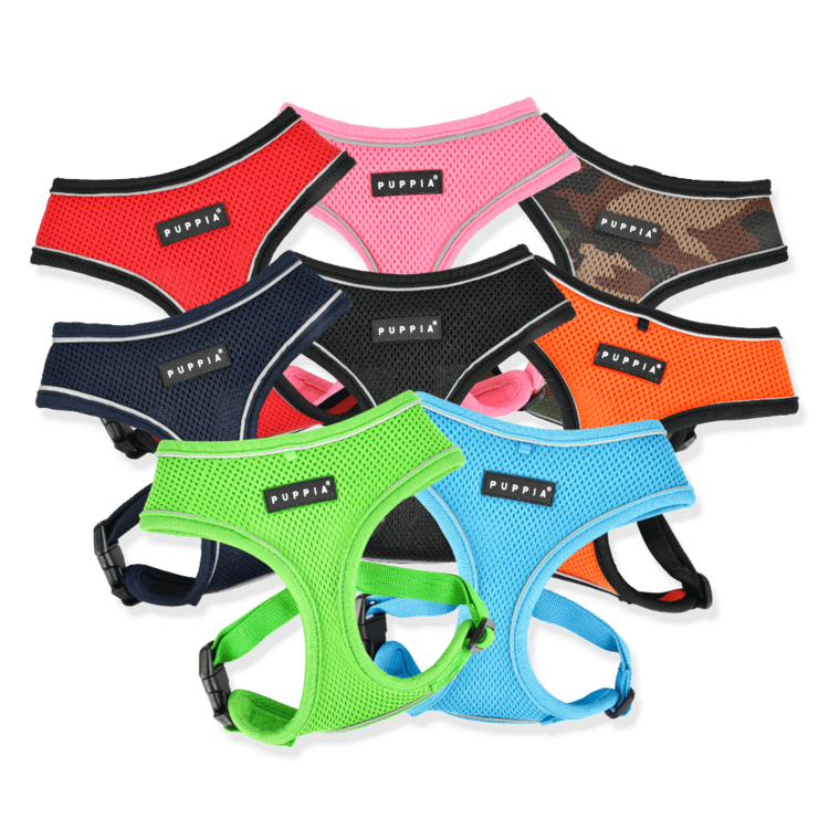 Puppia Soft Harness A PRO m refleks Rosa / Pink