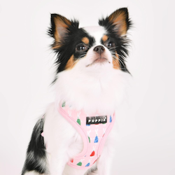 TEST Puppia Mollie Harness A Rosa / Pink