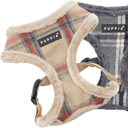 TEST Puppia Kemp Harness A Beige/Navy/Grey XL