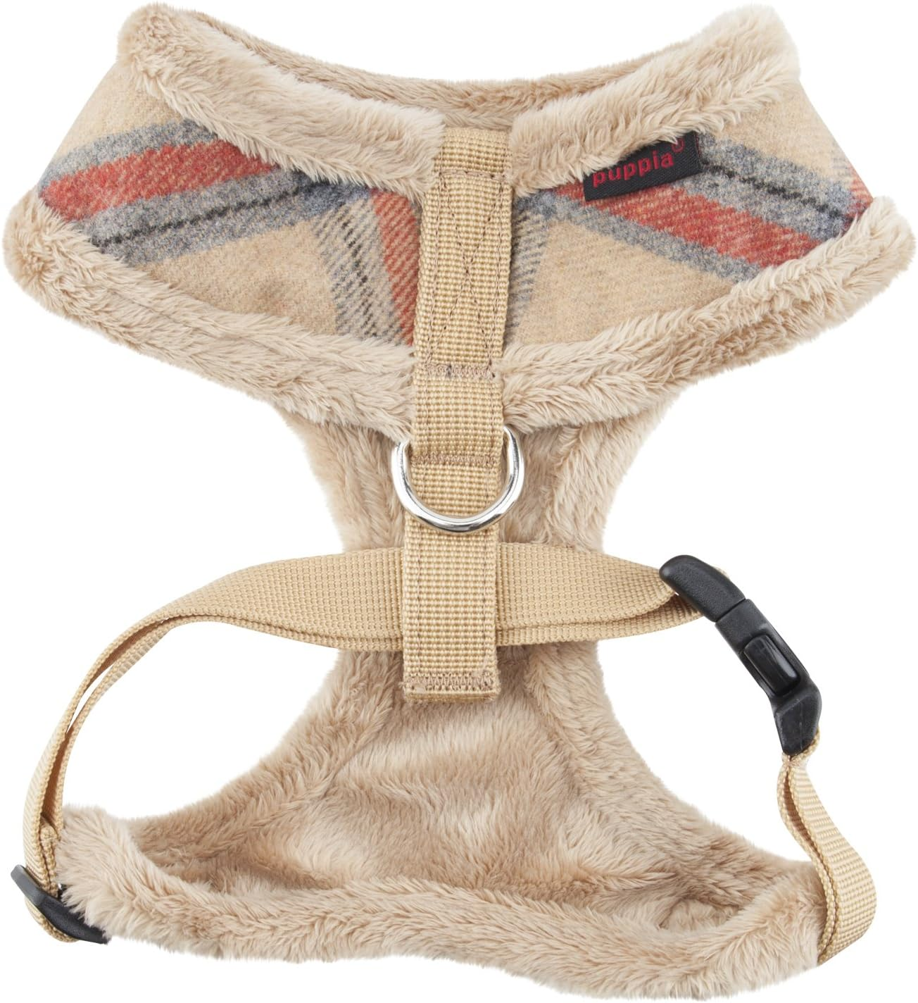 TEST Puppia Kemp Harness A Beige/Navy/Grey XL