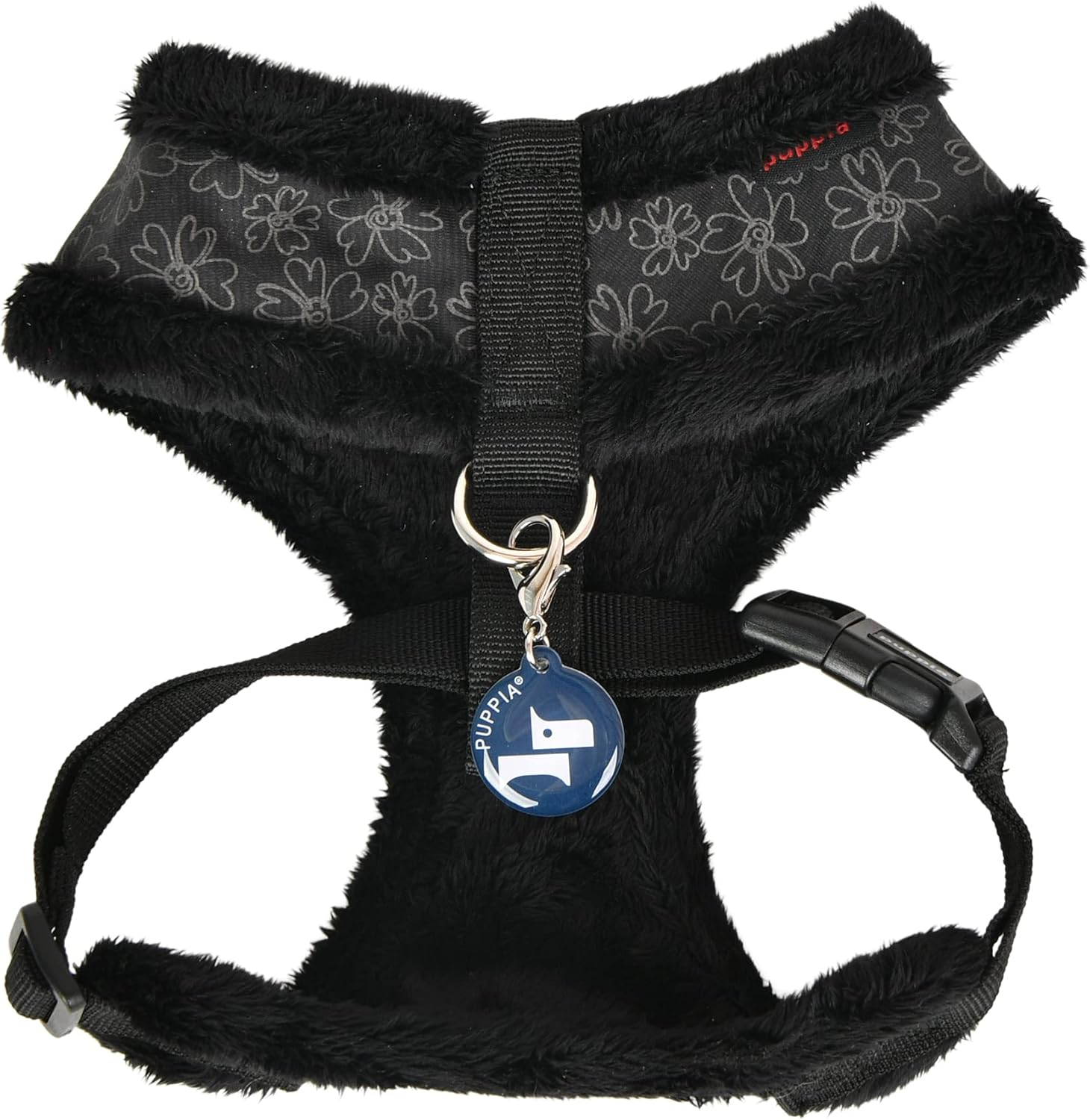 TEST Puppia Hepatica Harness A Sort / Black