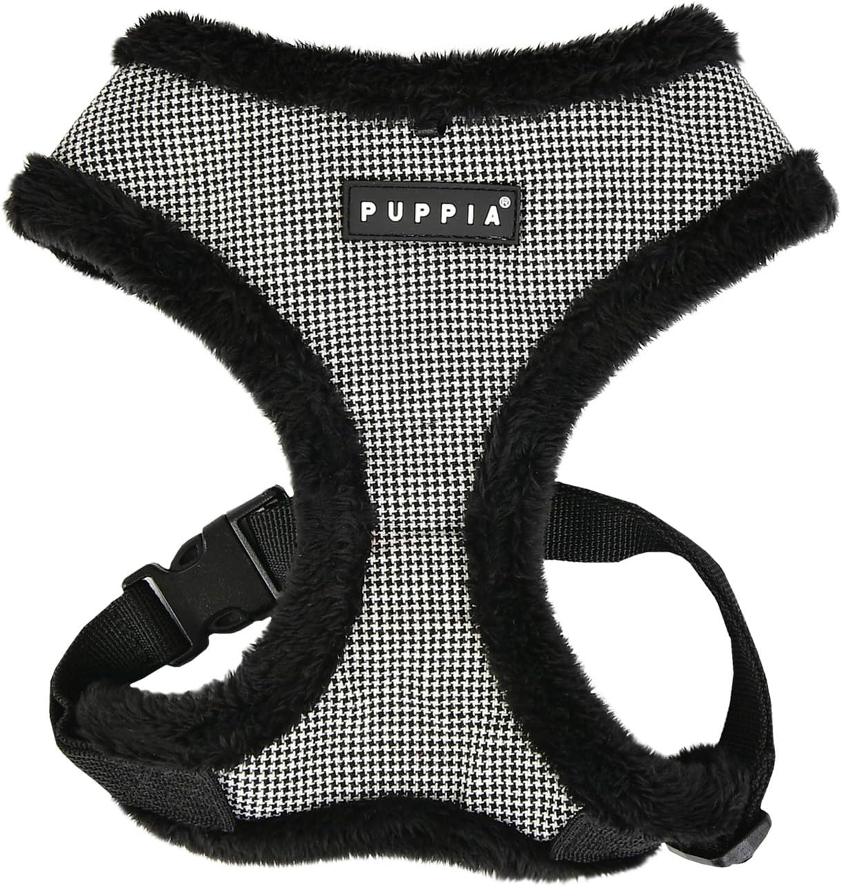 TEST Puppia Puppytooth Harness A Sort / Black