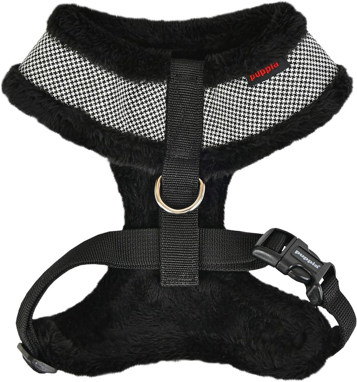 TEST Puppia Puppytooth Harness A Sort / Black