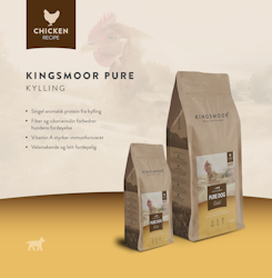 Kingsmoor Senior Hund Kylling - Pure Chicken Senior Dog