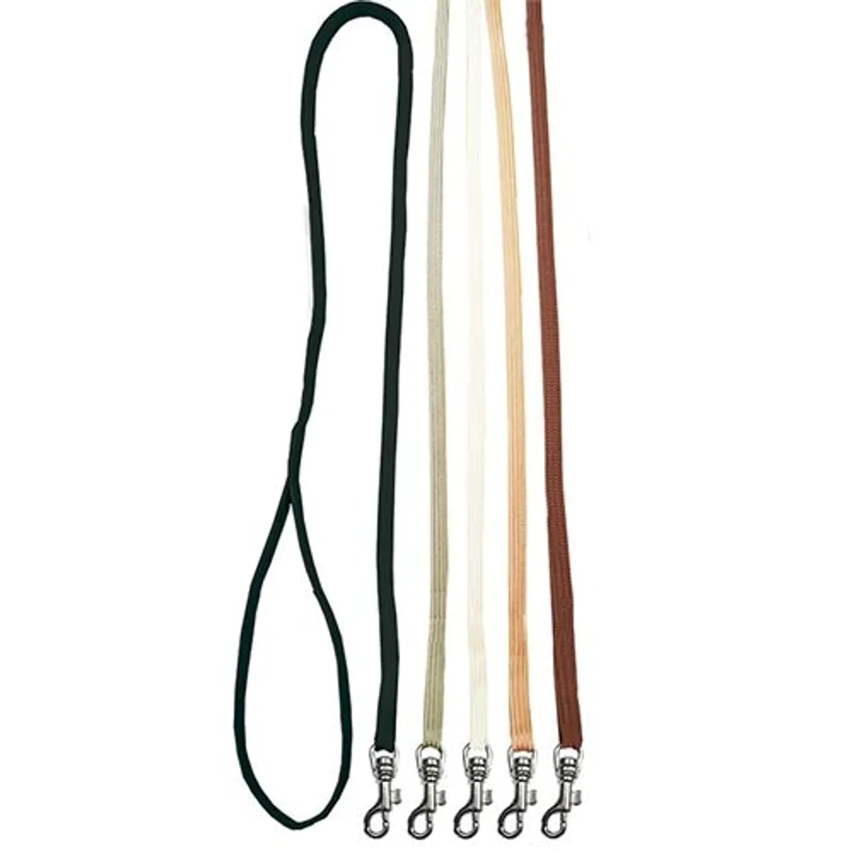 ShowTech Utstillingsbånd flat nylon med krok 5mm x 84cm