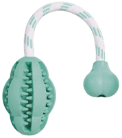 Trixie Dentafun Mintfresh Ball M/Mint og Tau 28cm