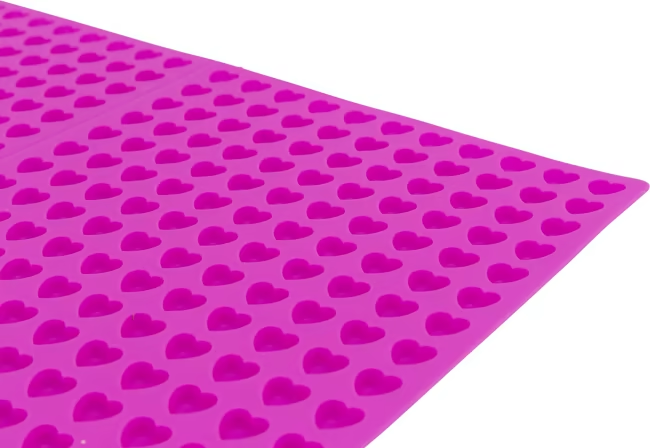 Bakematte Hjerter Silikon 38x25cm