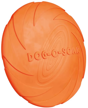 Trixie Flyvende Tallerken Naturgummi L Ø22cm Flyter Assorterte farger
