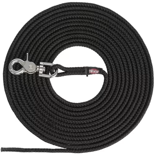 Trixie Sporline Seiltau 5/10m x 6mm Sort